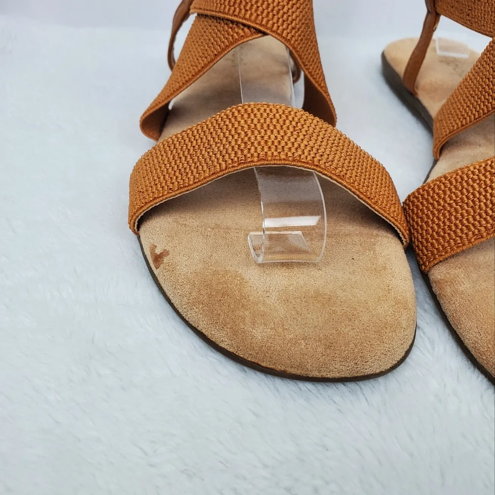 Stylish Brown and Tan Sandals for Effortless Comfort Women 10